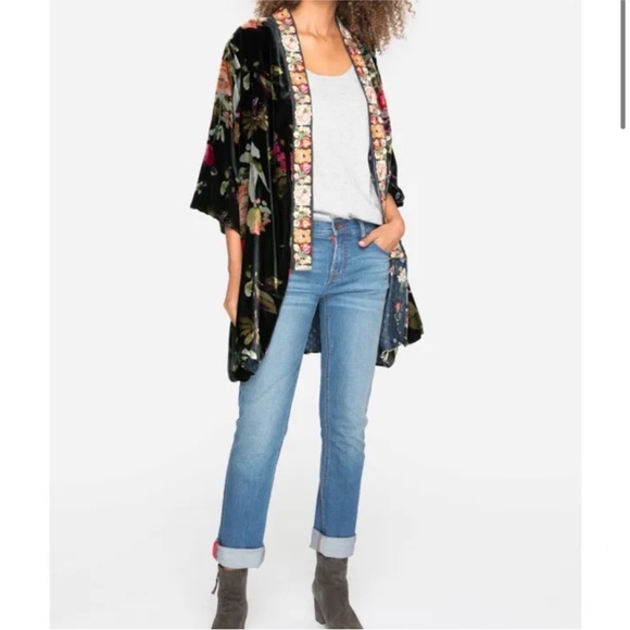 JOHNNY WAS Velvet Kehlani Reversible Kimono Size Small - Picture 3 of 16